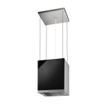 DI3800.0 35cm Küp Tasarım Ada Davlumbaz Uzaktan Kumandalı