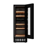 FWKU1531.0 17 Şişeye Kadar Kapasiteli 2 Sıcaklık Bölgeli Tezgah Altı Şarap Soğutucu - Görsel 2